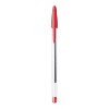 Bic Cristal Xtra Smooth Ballpoint Stick Pen Red Ink 1mm Medium Dozen MS11RD - image 3 of 4