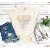 Simply Sage Market Women's Summer Vibes Triangle Short Sleeve Garment Dyed Tee - 3 of 3