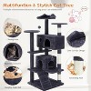 Heybly 54-Inch Cat Tree Tower – Multi-Level with Sisal Scratching Post - 3 of 4