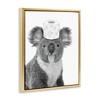 Stupell Industries Koala & Toilet Paper Bathroom, 31" x 25" - 3 of 4