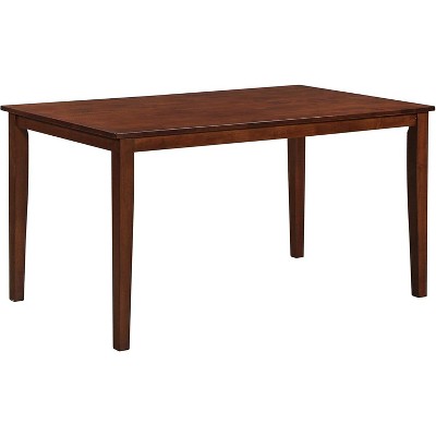 Kings Brand Furniture - Kurmer Rectangular Wood Dining Room Kitchen Table, Cappuccino