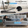 KERDOM Walking Pad with Incline, Under Desk Treadmill, Portable Treadmills for Home Office, 4 in 1 Walking Running Machine Manual Incline - 4 of 4