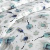 Southshore Fine Living Grand Symphony 300 Thread-Count 100% Cotton Sateen Duvet Cover Set with Shams - 3 of 4