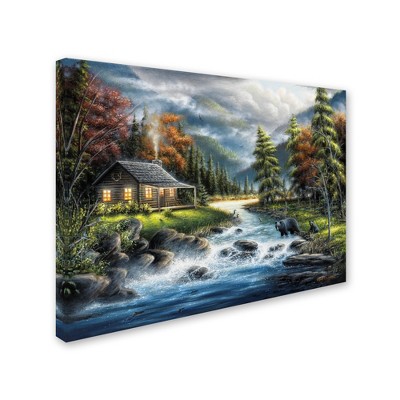 Trademark Fine Art -Chuck Black 'As Autumn Approaches' Canvas Art