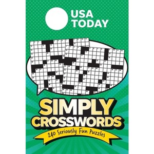 USA Today Simply Crosswords - (USA Today Puzzles) by  Usa Today (Paperback) - 1 of 1