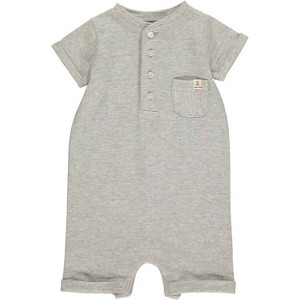 Gender Neutral Boy's Camborne Henley Romper - ME & HENRY - 1 of 3