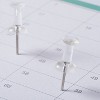 Staples Push Pins Clear 500/Tub 480117 - image 3 of 3