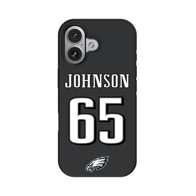 NFL Philadelphia Eagles Players Game Tactic Bump Cell Phone Case for Apple iPhone 17 Series