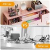 10-Drawer Dresser & TV Stand with Power Outlet, Bedroom Storage with Metal Frame for 55'' TV, Entryway, Closet - 3 of 4