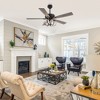 Parrot Uncle 52" LED Ceiling Fan with Light and Remote Reversible Fan Blades - 2 of 4
