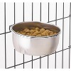 ProSelect Stainless Steel Coop Cups — Versatile Coop Cups for Pet and Animal Cages, 16-Ounce,silver - 2 of 4