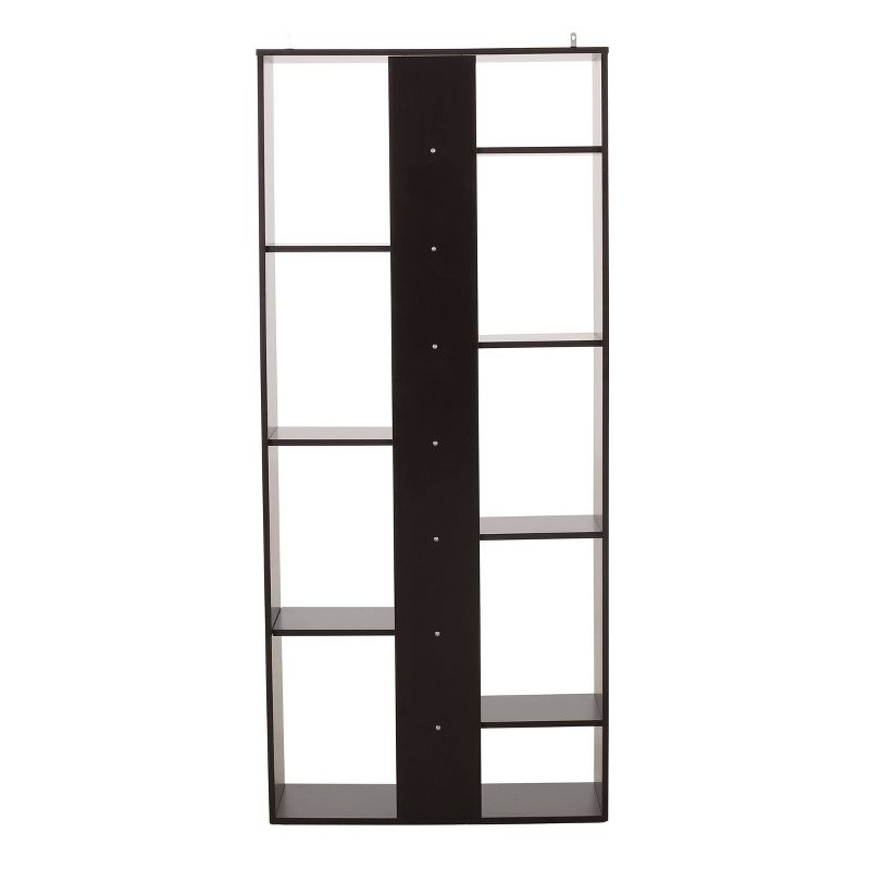 71&#34; Sparks Modern Geometric High Shelf Bookcase Dark Gray - Christopher Knight Home, 4 of 11