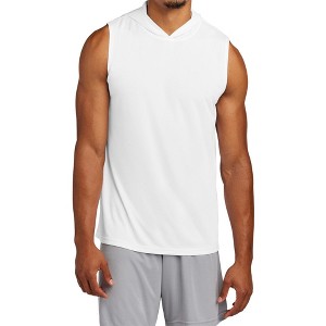 Mafoose Men's Lightweight Competitor Moisture-Wicking Sleeveless Hoodie - 1 of 4