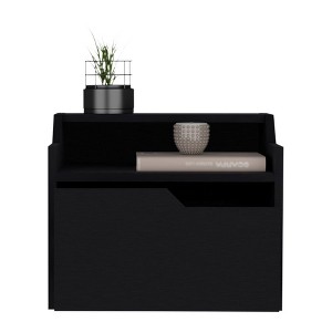 NicBex 15.7 inch Wide Floating Nightstand with 1 Drawer,Modern Side Table with Open Shelf,Bedside Table for Bedroom,Living Room - 1 of 4