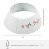 TopComfy Christmas Tree Stand 26 Inch Tree Collar Ring for Holiday Decor, Beige, 26"*26"*11" - 3 of 4