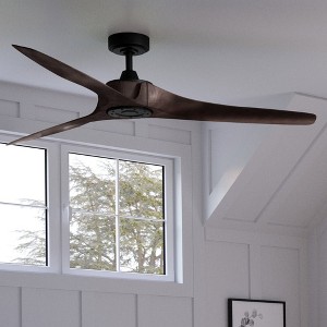 Urban Ambiance Luxury Modern Ceiling Fan 11.25''H x 60''W,  Olde Bronze Finish,  Townsville Collection, UHP9280 - 1 of 4