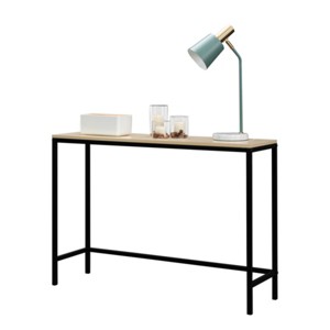Syemin Console Tables Industrial Style Porch Table Narrow Console Sofa Table Couch Table Entryway Table Small Space Console, Brown, 41.3"*11.8"*28" - 1 of 4