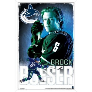 Trends International NHL Vancouver Canucks - Brock Boeser 18 Framed Wall Poster Prints - 1 of 4