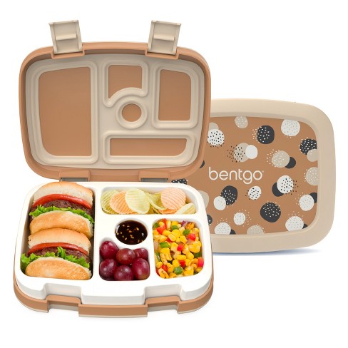 Bentgo Kids Prints Durable and Leak Proof Lunch Box Sports Dots