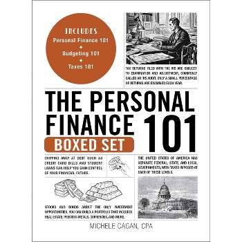 The Personal Finance 101 Boxed Set - (Adams 101) by  Michele Cagan (Hardcover)