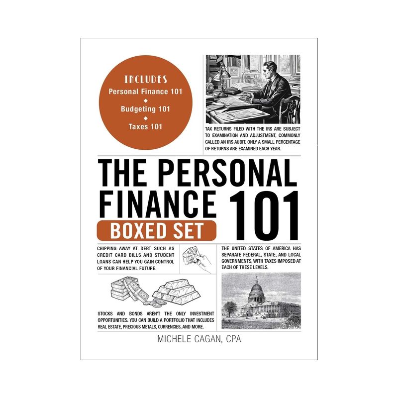 The Personal Finance 101 Boxed Set - (Adams 101) by  Michele Cagan (Hardcover), 1 of 2