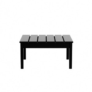 WestinTrends Outdoor Patio Modern Adirondack Coffee Table - 1 of 3