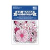 Big Moods Aesthetic Sticker Pack 10pc - Pink : Target