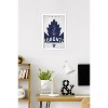 Trends International NHL Toronto Maple Leafs - Logo 25 Framed Wall Poster Prints - 2 of 4