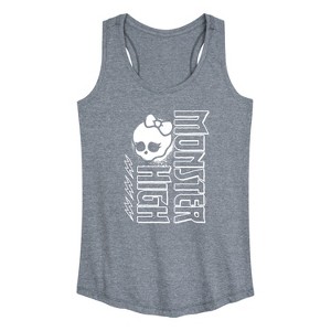 Women's - Monster High - Monster High Splatter Graphic Racerback Tank - 1 of 4