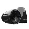 Wet Sounds REV 12 HD 12" Horn Loaded Compression Driver Tower Speakers with XW Grills & Stainless Fixed Clamps, 400 Watts RMS, Black, Pair - 2 of 4