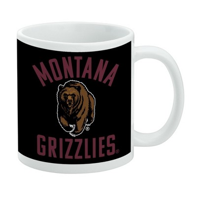 University of Montana Grizzlies Ceramic Coffee Mug Novelty Gift Mugs for Coffee Tea and Hot Drinks 11oz White
