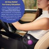 Cabeau Incredi-Belt Inflatable Lumbar Support Belt for Back Pain, One Size, Black - 3 of 4
