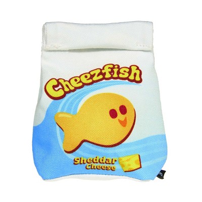 BARK Summer Big Shake Lake Cheezfish Snacks Dog Food Shaped Toy