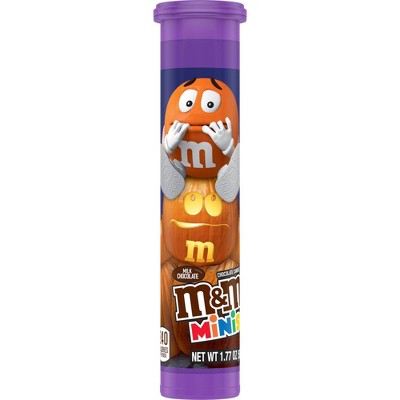 M&M's Minis Halloween Milk Chocolate Minitube - 1.77oz