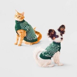 Fair Isle Pet Sweater - Boots & Barkley™ - 1 of 4