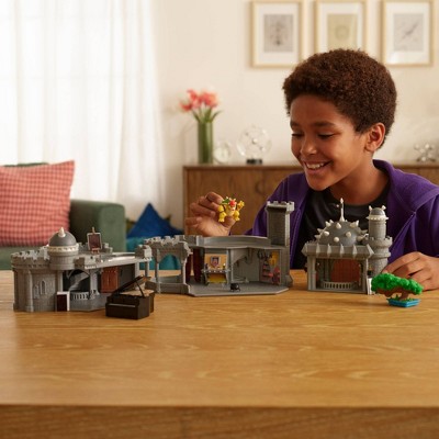 Детские фигурки Nintendo The Super Mario Galaxy Movie – Deluxe Bowser Castle Playset with 1.5” Bowser Figure, Piano, Bonsai Tree, Heat-Activated paintings and more — фото 3