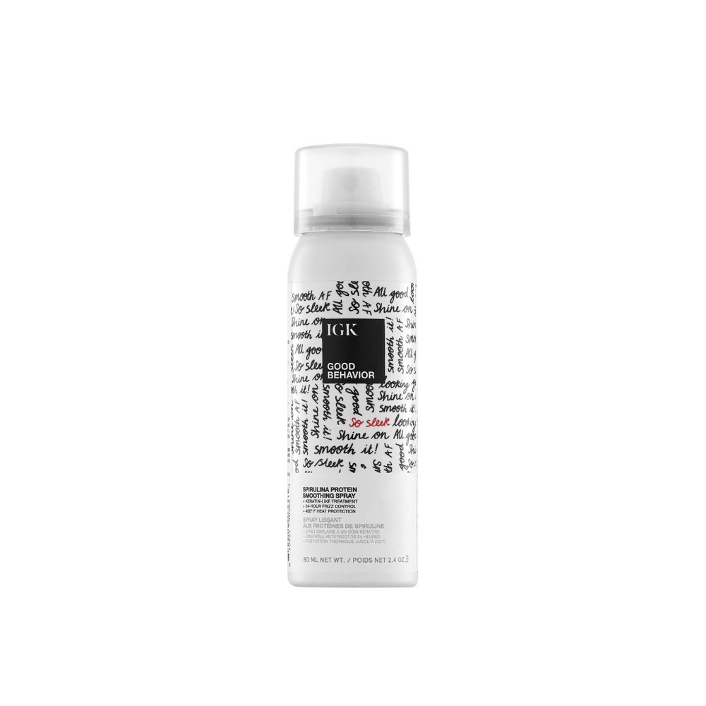 Igk Hair Good Behavior Spirulina Protein Smoothing Spray - Travel Size
