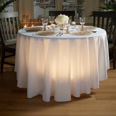 White Mini Cylinder Uplight Accent Spot Lights Set of 2