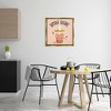 Stupell Industries Boba Babe Bubble Tea Black Framed Floater Canvas Wall Art - 2 of 4