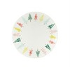 Ceramic Pine Tree Platters (Set of 3) – 11" Round Christmas Serving Plates for Snacks & Treats, by Melrose - 2 of 3