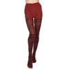 Memoi Paisley Patch Cotton Blend Sweater Tights - 2 of 4