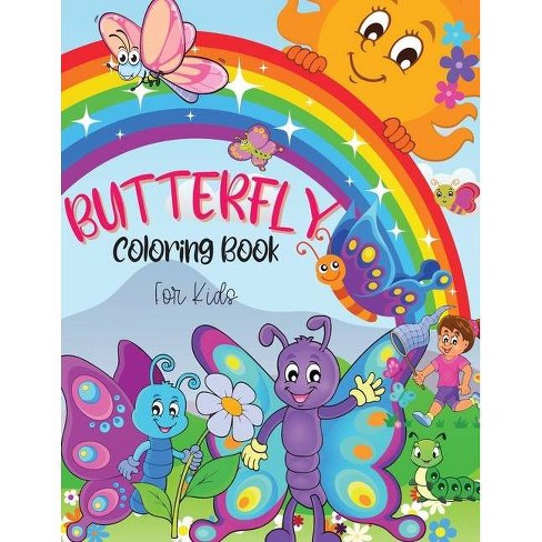 Download Butterfly Coloring Book For Kids By Luxxury Publishing Paperback Target