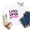 The Juniper Shop Live Love Gymnastics Toddler Short Sleeve Tee - 3 of 4