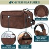 PAVILIA Toiletry Bag Women Men, Travel Toiletries Organizer Case, Essentials Shaving Dopp Kit, Cosmetic Make Up Accessories - 4 of 4