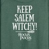 Women's - Hocus Pocus - Keep Salem Witchy Lightweight French Terry Wide Neck Long Sleeve Shirt - 2 of 4