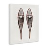 Stupell Industries Minimal Winter Snow Shoes Canvas Wall Art - 3 of 4
