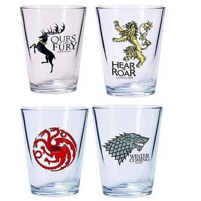 Dark Horse Comics Game Of Thrones Shot Glass Set Of 4