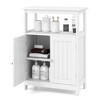 Resenkos  Bathroom Floor Cabinet Freestanding Storage Organizer, - 4 of 4