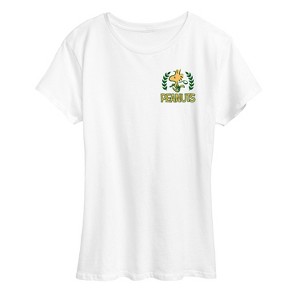 Women's - Peanuts - Country Club Snoopy and Woodsocks Short Sleeve Graphic T-Shirt - 1 of 4