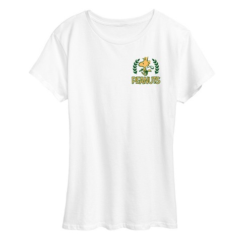 Women's - Peanuts - Country Club Snoopy and Woodsocks Short Sleeve Graphic T-Shirt - image 1 of 4